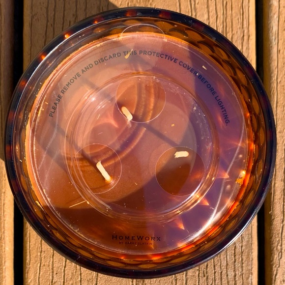 🆕GERMAN CHOCOLATE CAKE HARRY SLATKIN HOMEWORX 3 WICK, 14oz CANDLE NWTS! - Picture 2 of 5